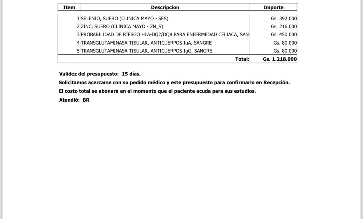 bewilligs's tweet photo. Y agregó un laboratorio más para que vean que por lo menos son similares de precios, no cómo @Migonepy que quieren abusar con los precios https://t.co/mVvr2hIhU2