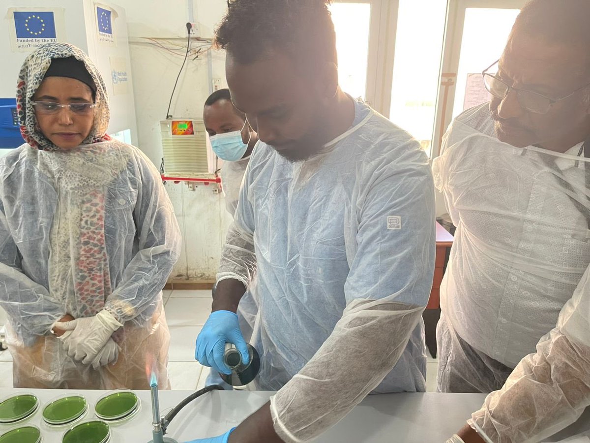 WHO Sudan (@whosudan) on Twitter photo .<a href="/WHO/">World Health Organization (WHO)</a> with the Global Task Force on Cholera Control <a href="/SecGTFCC/">GTFCC Secretariat</a> is conducting a hands-on training on #cholera sample processing, testing, & interpreting results, to strengthen state level testing capabilities in Sudan and promote a decentralized approach to testing for cholera. 1/2 .<a href="/WHO/">World Health Organization (WHO)</a> with the Global Task Force on Cholera Control <a href="/SecGTFCC/">GTFCC Secretariat</a> is conducting a hands-on training on #cholera sample processing, testing, & interpreting results, to strengthen state level testing capabilities in Sudan and promote a decentralized approach to testing for cholera. 1/2