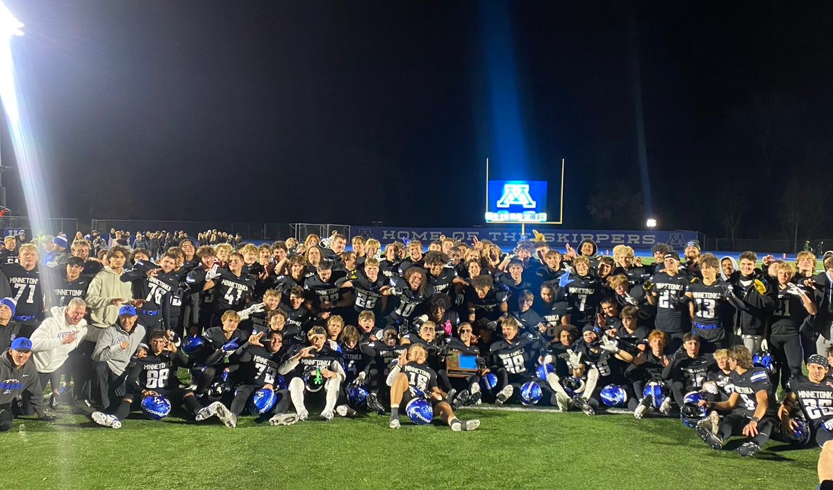 ⚓️🚨 Tonka Fall Success, Part IV
🏉 Football - Prep Bowl Championship on Friday, Nov. 22 #SkippersPride