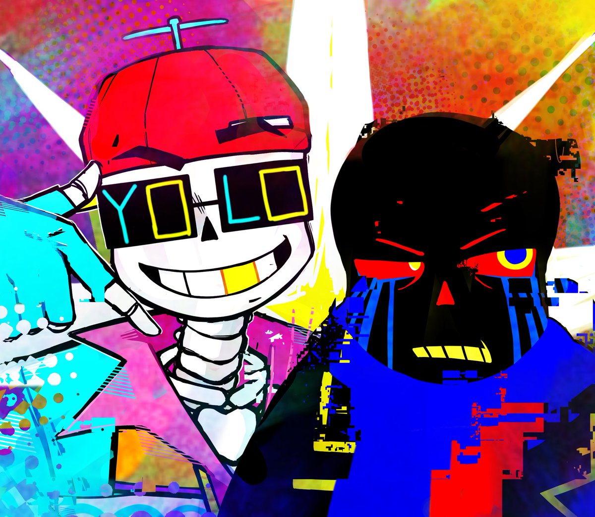seraphlie's tweet image. new art who crode #freshsans #errorsans #fresherror
