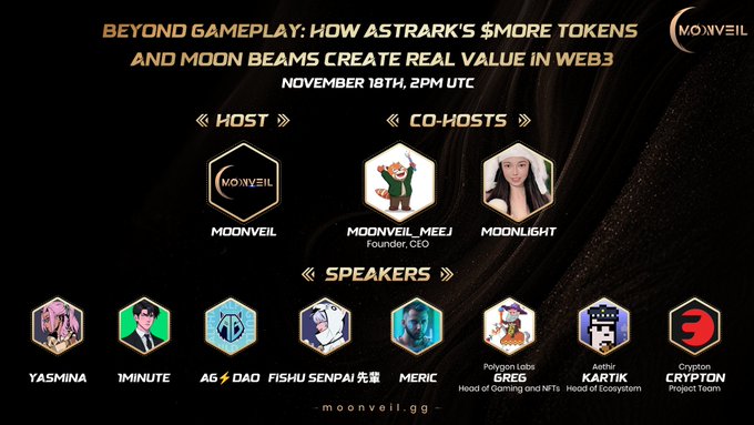 AstrArk Announces AMA on $MORE Tokens and Moon Beams