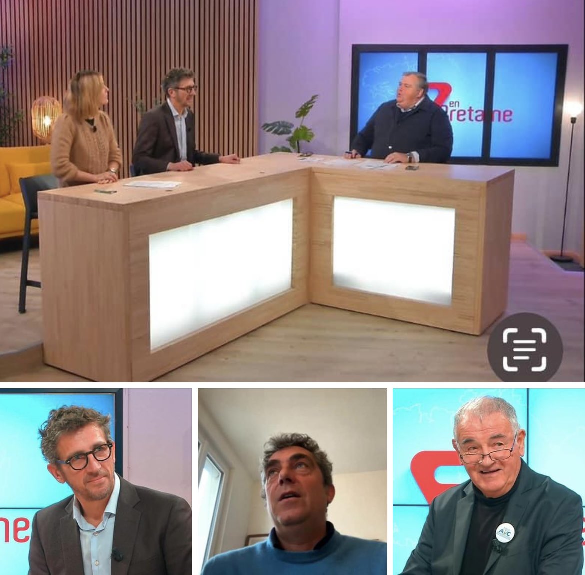 7 en Bretagne le magazine des rédactions de <a href="/TebeoTV_Tebesud/">Tébéo & Tébésud TV - Les Télés Locales Bretonnes</a> <a href="/TVR35/">TVR La chaîne</a> accueille ce we 📍<a href="/BenjaminBrehon/">Benjamin Brehon</a> groupe <a href="/LeTelegramme/">Le Télégramme</a> pour les 11ème <a href="/VictoiresBZH/">Les Victoires de la Bretagne</a> 📍<a href="/AntoineMermod/">Antoine Mermod</a> président classe #Imoca <a href="/VendeeGlobe/">Vendée Globe</a> 📍#BernardPivette #FranceAVC 📍et l’actu de la semaine avec <a href="/ClaireGriot/">Claire Griot</a>