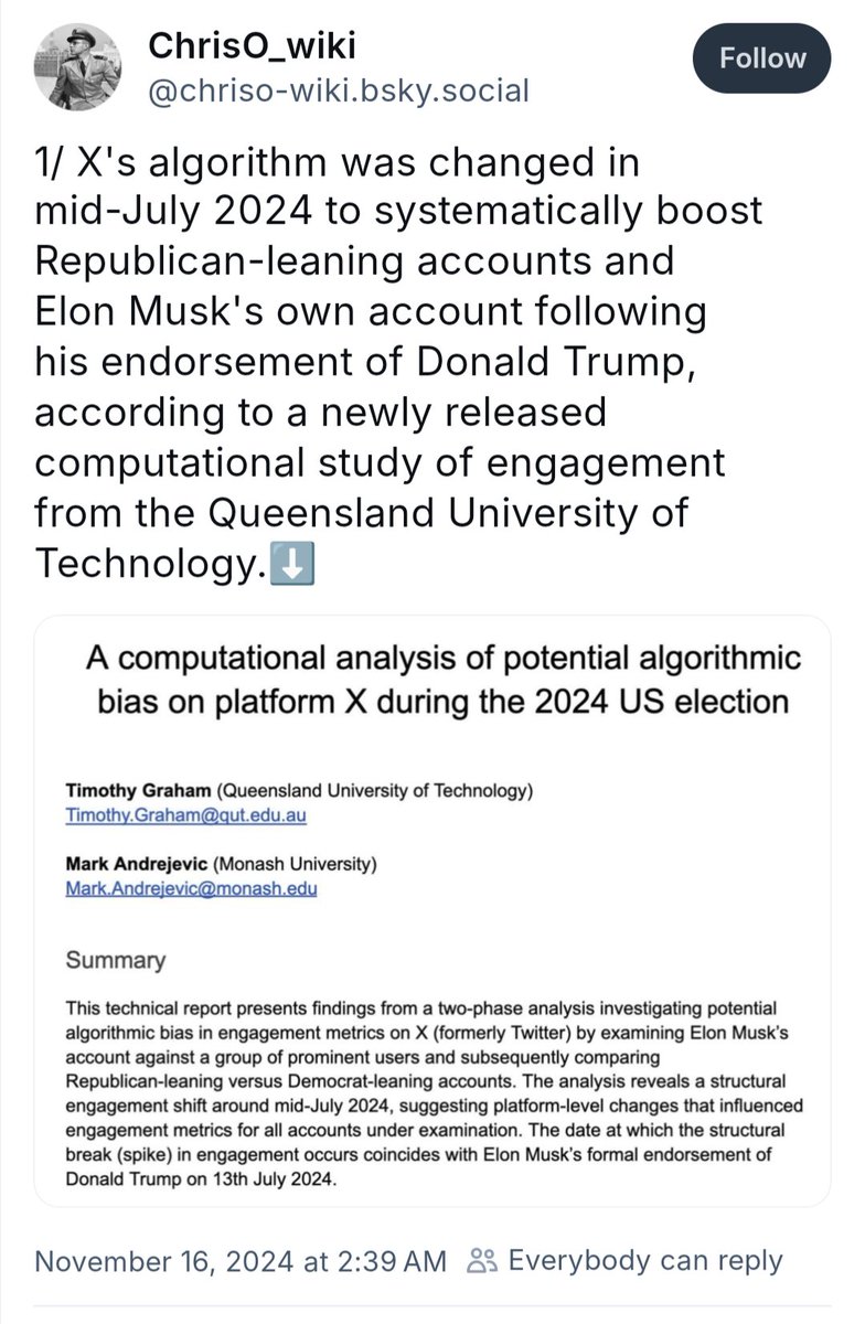 Stop using this app. Musk is messing with your feed. Try the butterfly app!