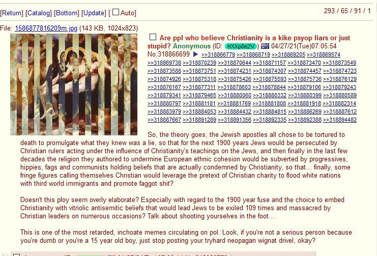 cobrasuccessful's tweet photo. @TemosdnaH Unfollowed. I'm a Christian and NS. No Pagan is gonna tell me some bs from Jewgle. The most Jewish thing you can do is deny Jesus Christ. Hail Hitler, hail victory and hail Christ. https://t.co/zTuymKblrG