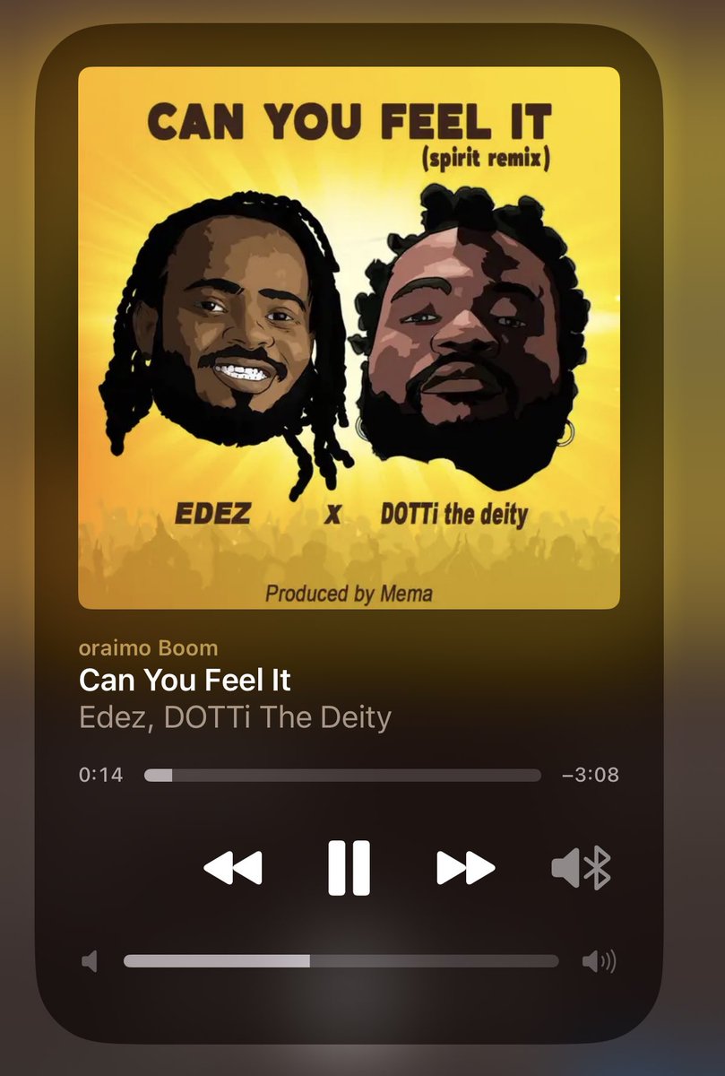 TheRealTemz's tweet photo. Good morning people, your music plug is here again. 

I bring you another hot freshly baked gbedu this morning. 

I don’t know why but  I’m surprised @dotti_thedeity sang completely in English. The irunmole version of him don master me 😂😂😂😂 https://t.co/IqlAInN3Jk