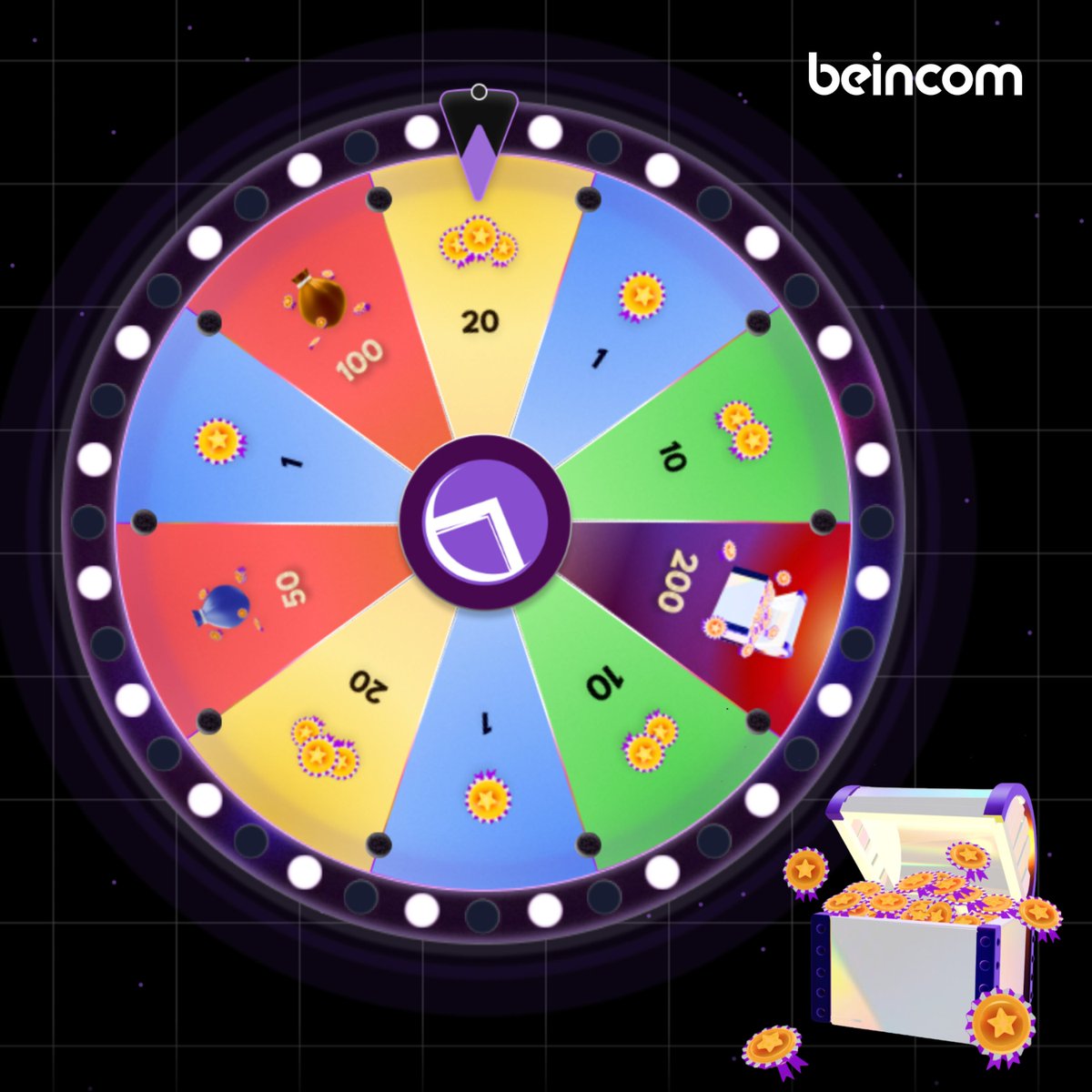 BeincomOfficial's tweet photo. 💥 Version 2.0 of Beincom's airdrop campaign landing page has been updated with unlimited spin-earning tasks!

👉 Here’s how you can earn spins:
💜 Daily Check-in: Get 1 additional spin per day.
💜 Participate in NFT Auctions on the Marketplace: Earn 1 extra spin per day.
💜 Create NFTs: Receive 1 more spin per day.
💜 Activate Testnet Wallet: Get 1 spin after activation.
💜 Invite Friends: Gain 1 spin for each new user you refer, with no limit.

That's right, no limits! So, what are you waiting for? Start earning unlimited medals today!
https://t.co/PAvULrPQsa #Beincom #BICToken #cryptocurrency #web3 #blockchain #SocialCommunityPlatform