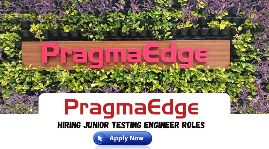 fjafreshers's tweet image. 💼 Company: Pragma Edge
💻 Role: Junior Testing Engineer
🎓 Qualification: Any Graduate / Postgraduate
🌱 Experience: Fresher
📍 Location: Hyderabad

🔗 Apply Here: bit.ly/pragma-edge-fr…

#PragmaEdgeCareers #TestingEngineer #FreshersHiring