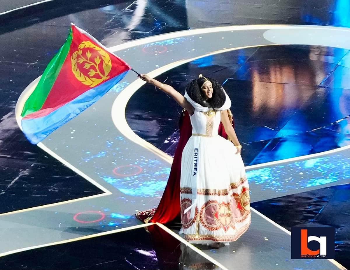GhideonMusa's tweet photo. Snit daughter of the Red Sea "Won the hearts of millions of people" Respect ! #Eritrea #Snit #MissUniverse2024 https://t.co/hqISf1RcLr