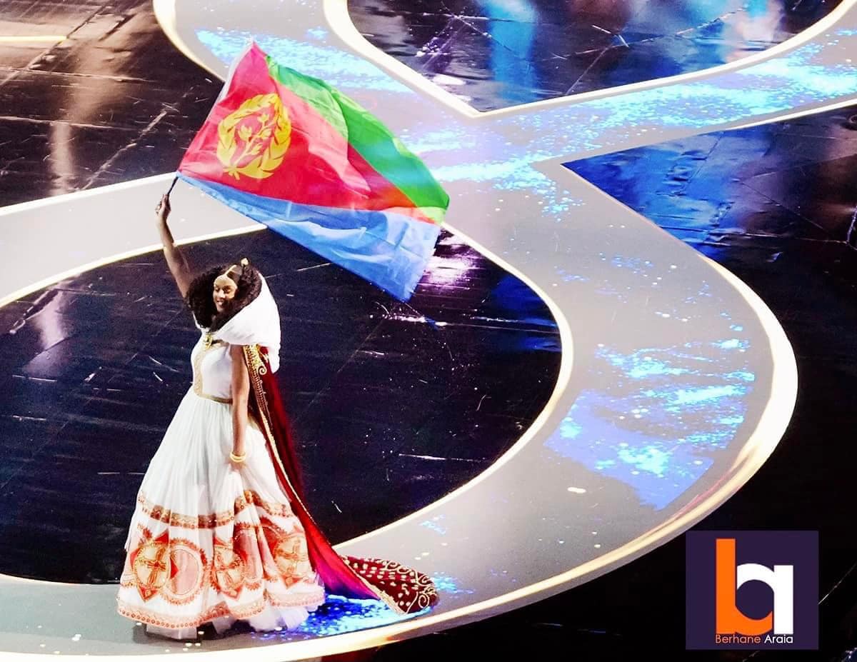 GhideonMusa's tweet photo. Snit daughter of the Red Sea "Won the hearts of millions of people" Respect ! #Eritrea #Snit #MissUniverse2024 https://t.co/hqISf1RcLr