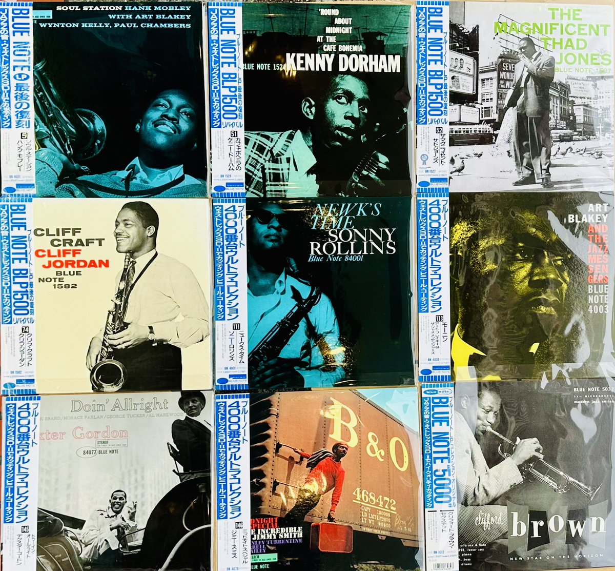 moremusic_japan's tweet photo. こちらを今朝から店頭へ出しています🤗
#bluenote
#hankmobley
#kennydorham
#cliffjordan
#sonnyrollins
#artblakey
#dextergordon
#jimmysmith
#cliffordbrown
#dextergordon アメリカ盤
#dizzyreece
#michelpetrucciani
#stanleyturrentine
#billevans 未開封
#nataliecole 2lp https://t.co/V0QXlpVqbQ