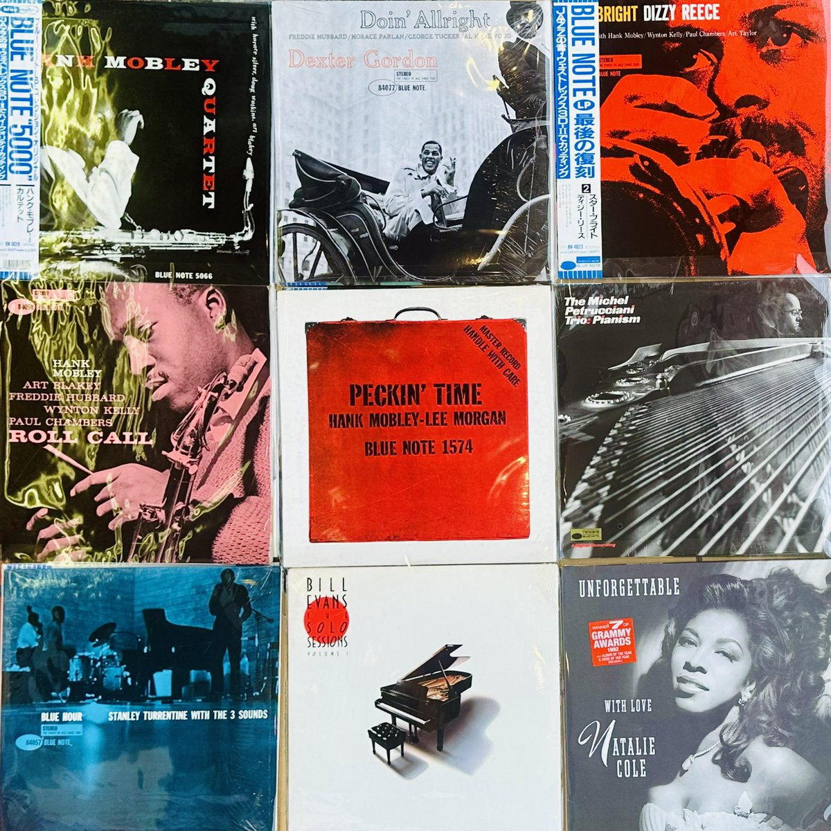moremusic_japan's tweet photo. こちらを今朝から店頭へ出しています🤗
#bluenote
#hankmobley
#kennydorham
#cliffjordan
#sonnyrollins
#artblakey
#dextergordon
#jimmysmith
#cliffordbrown
#dextergordon アメリカ盤
#dizzyreece
#michelpetrucciani
#stanleyturrentine
#billevans 未開封
#nataliecole 2lp https://t.co/V0QXlpVqbQ