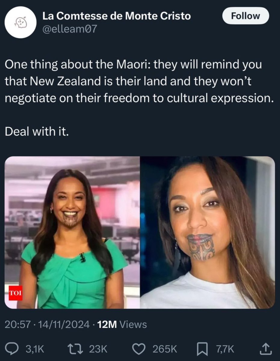 No amount of silly dances and ugly tattoos can change the fact that you’ve been conquered.

Cope and seethe.