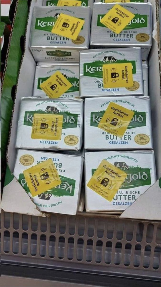 Wenn die Butter im Supermarkt besser gesichert ist als die Grenze.
