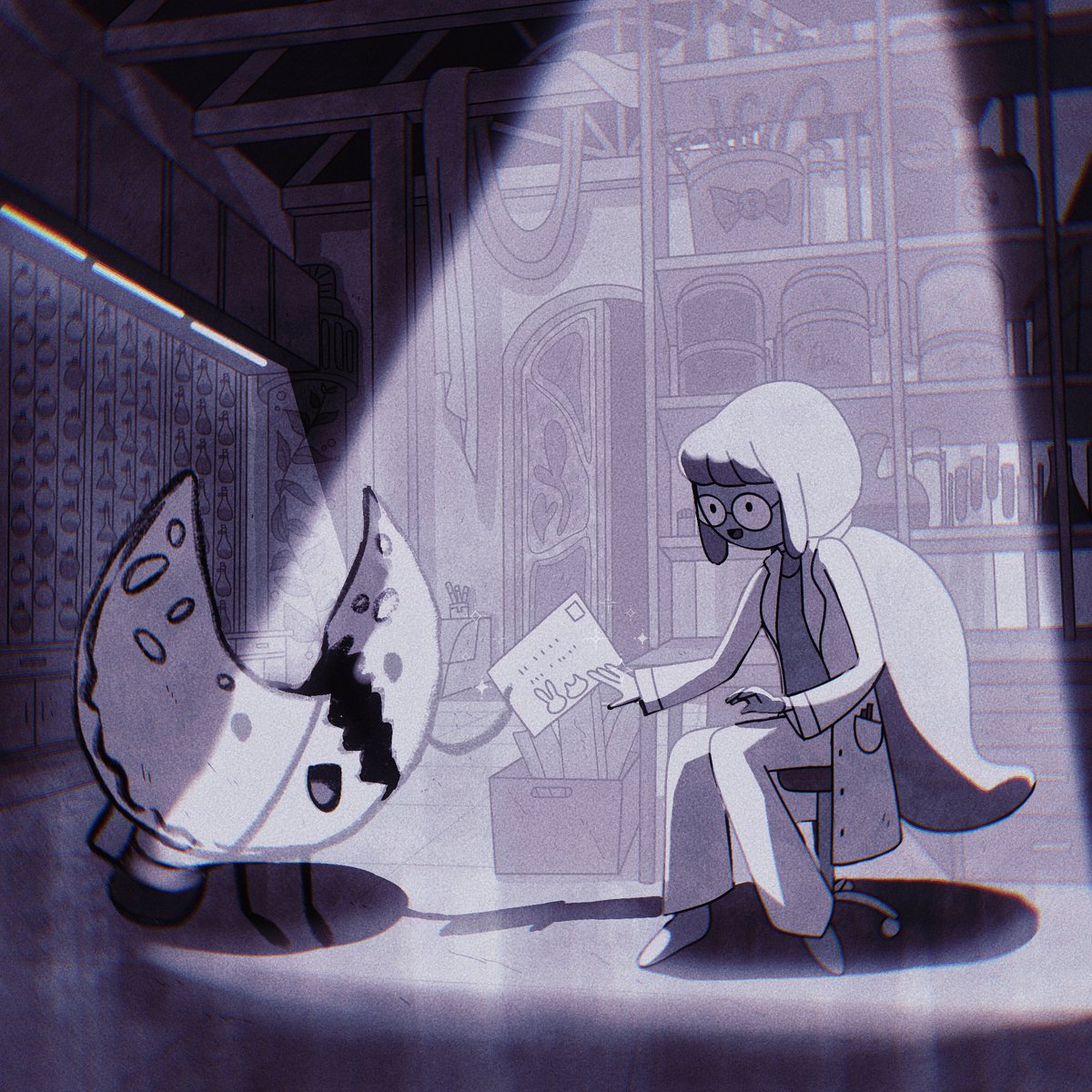 WHAAT??!! PB and Marceline are now in the Fionna &amp; Cake's world??? Can't believe it!!!🥺🤔