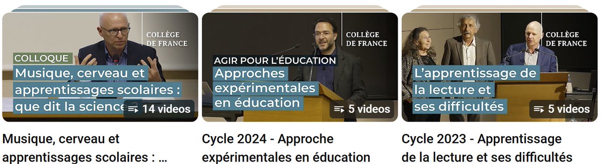 Stanislas Dehaene @standehaene.bsky.social (@standehaene) on Twitter photo L'action "Agir pour l'Education" du Collège de France a deux ans passés.
Découvrez un trésor d'interventions scientifiques en vidéo sur sa chaîne YouTube:
youtube.com/@AgirpourlEduc…
Le cycle 2025 sera consacré à "réenchanter les maths à l'école". Entrée libre au <a href="/cdf1530/">Collège de France</a> L'action "Agir pour l'Education" du Collège de France a deux ans passés.
Découvrez un trésor d'interventions scientifiques en vidéo sur sa chaîne YouTube:
youtube.com/@AgirpourlEduc…
Le cycle 2025 sera consacré à "réenchanter les maths à l'école". Entrée libre au <a href="/cdf1530/">Collège de France</a>