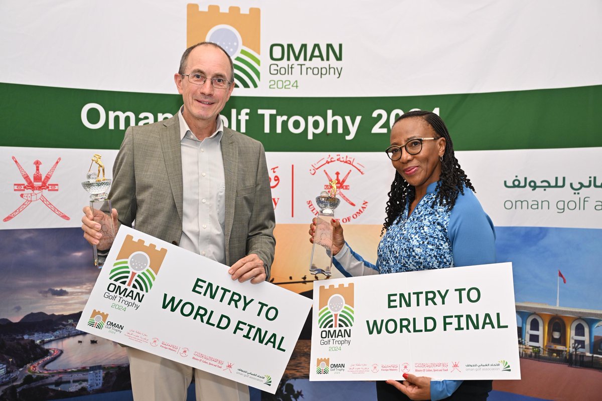 Oman Golf Trophy SA (@omangolftrophy) on Twitter photo With just 2 days left until the last #OmanGolfTrophy qualifier.
Here's your winners from the first qualifier who won the fully paid trip to the Oman Golf Trophy Finale from the 8th-12th of December 2024.
π· <a href="/johanrynners/">Johan Rynners</a>
#GolfDiplomacy | #VisitOman With just 2 days left until the last #OmanGolfTrophy qualifier.
Here's your winners from the first qualifier who won the fully paid trip to the Oman Golf Trophy Finale from the 8th-12th of December 2024.
π· <a href="/johanrynners/">Johan Rynners</a>
#GolfDiplomacy | #VisitOman