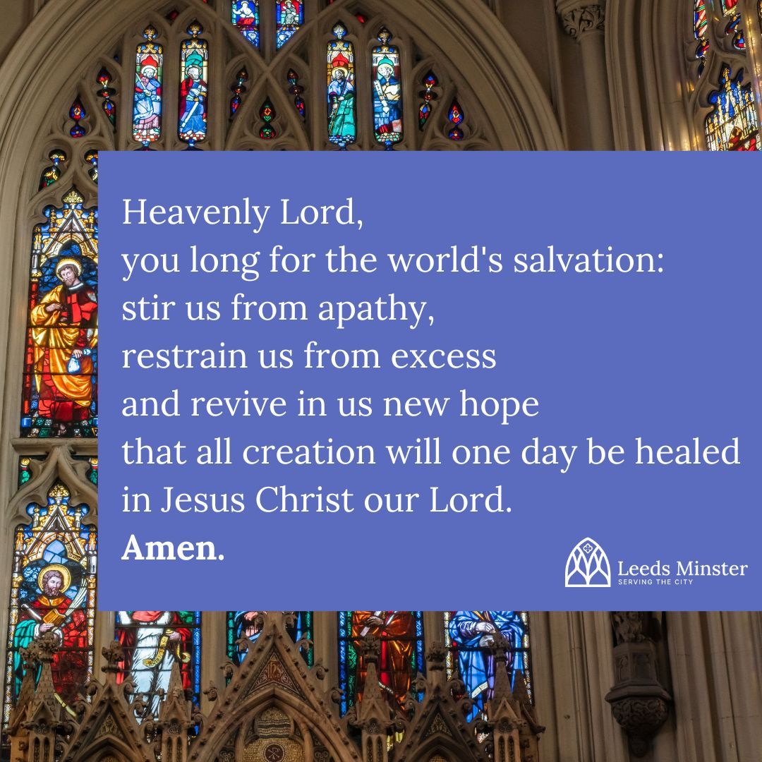 Pray with us today. Join us for worship:

9.00 Holy Communion
10.30 Eucharist and Family Church

Please note there is no Choral Evensong, as we hold the Oakleaf Memorial Service for victims of road death this year.