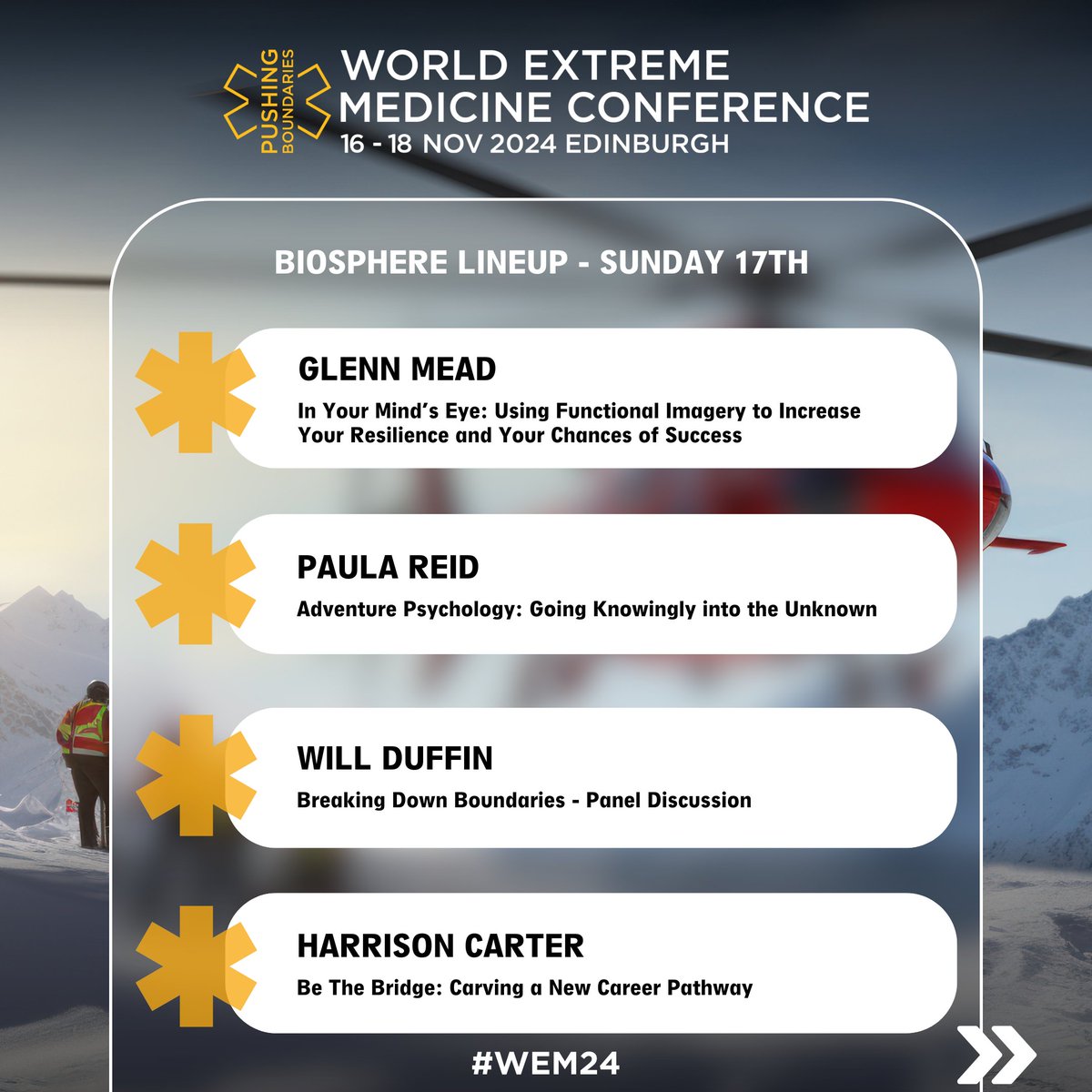 World Extreme Medicine tweet media