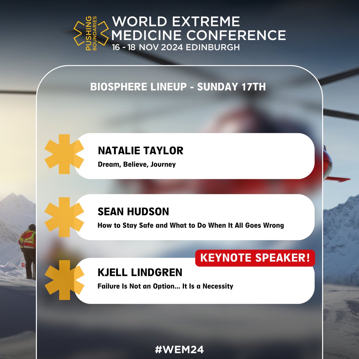 World Extreme Medicine tweet media