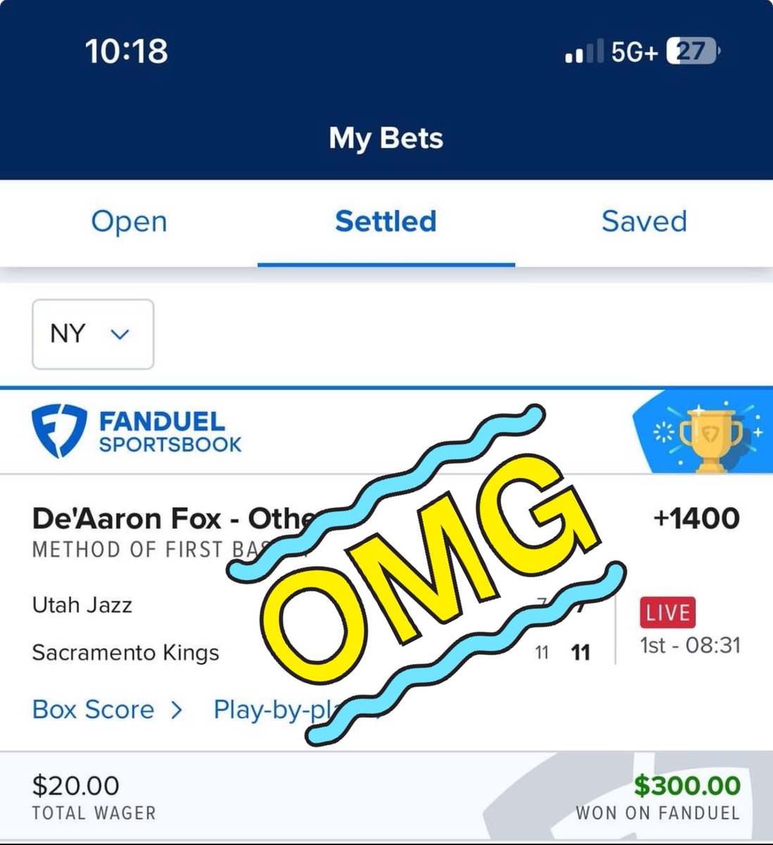 Join the Discord for ALL Plays 🥂

t.me/+02vVracyJsE5N…

#PrizePicks #prizepickslocks #Sleeper #SleeperPicks #PlayerProps #PlayerPropBets #sportsbet #sportsbettingtwitter #sportsbettingpicks 
#MLB #BaseBall #MLBBets #MLBPicks #fanduel #DraftKings #UFCMax #NBA #Twitterpicks