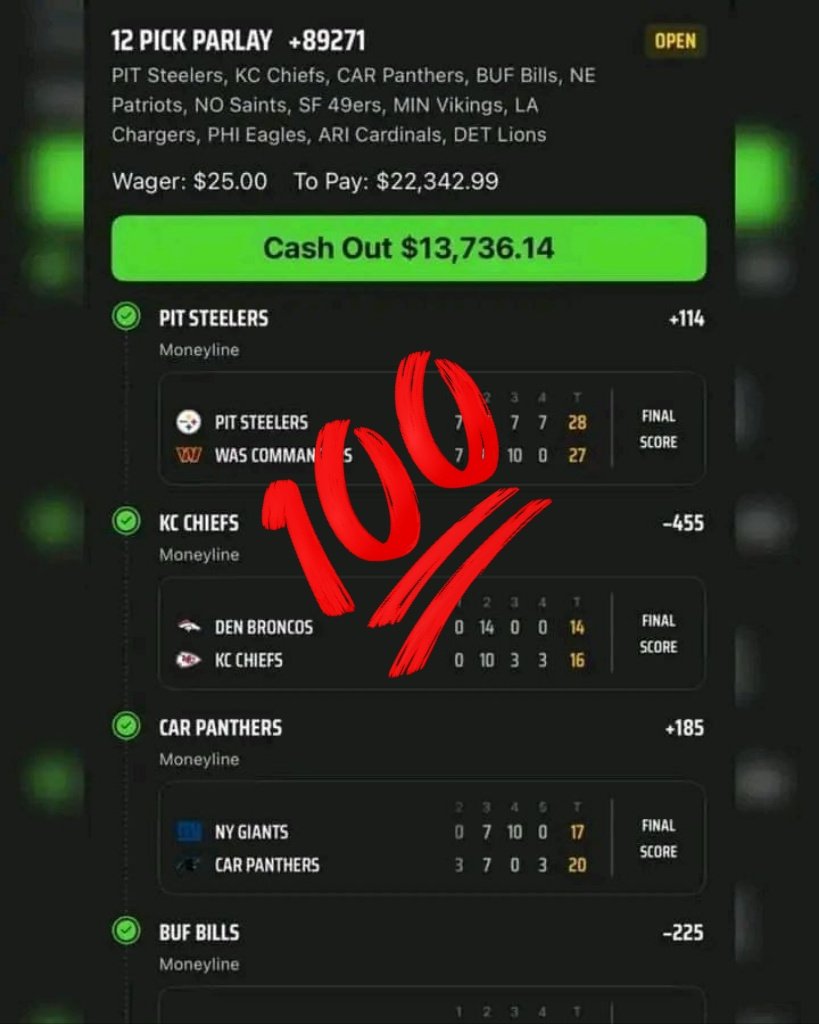 Join the Discord for ALL Plays 🥂

t.me/+02vVracyJsE5N…

#PrizePicks #prizepickslocks #Sleeper #SleeperPicks #PlayerProps #PlayerPropBets #sportsbet #sportsbettingtwitter #sportsbettingpicks 
#MLB #BaseBall #MLBBets #MLBPicks #fanduel #DraftKings #UFCMax #NBA #Twitterpicks