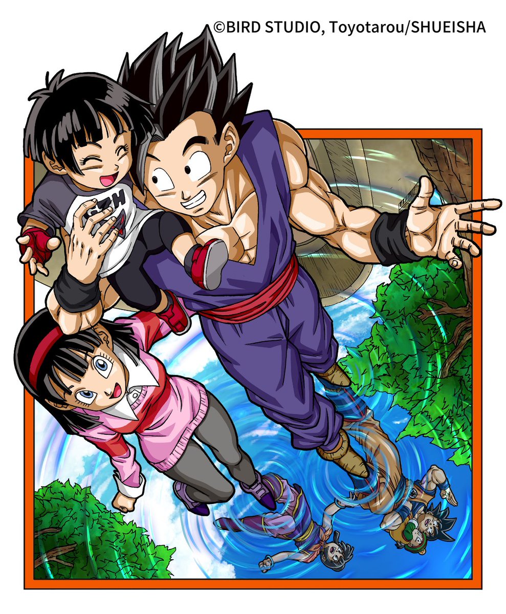 DB_official_en's tweet image. Just look at this happy family!

#DragonBallOfficial #dragonball