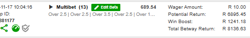 Jay480480's tweet photo. I just placed a bet with Betway. Tap here to copy my bet or search for this booking code in the Multi Bet betslip X848DBBD9 https://t.co/UBvDGw0FKx https://t.co/OjHoWabDbJ