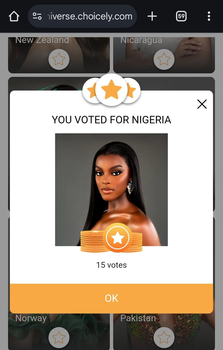 ubuluqueen's tweet photo. @missuniverseng I did, ooo. My vote no waste . Voted twice https://t.co/xoxfIFkxbu
