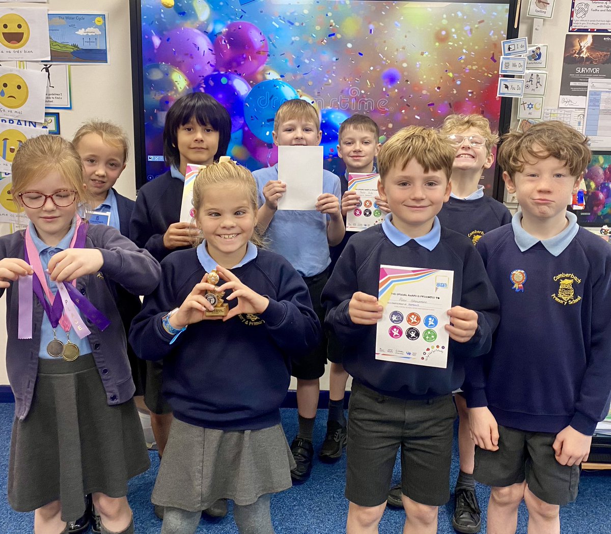 Our Friday superstars in Y3 this week. 
Teamwork makes the dream work!