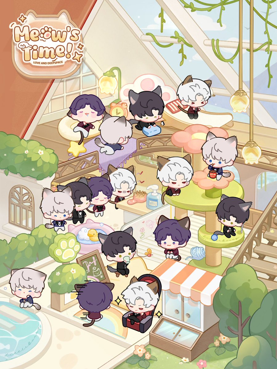 LittleBunnyCC's tweet image. i can hear all the meow&apos;s everywhere. 🐱