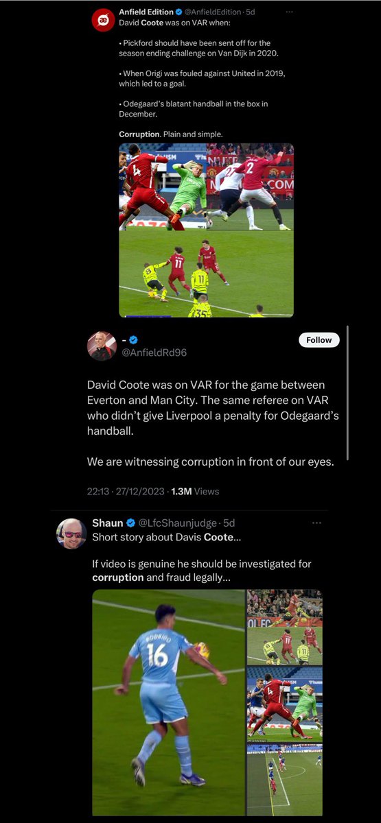 UltraStarTime's tweet photo. 🗞️Sex, Lines &amp; VARdeo Tape🎬🔞👃❄️🚩

📰 Enough Is Enough. Sack David Coote, Howard Webb and The Cabal of Dodgy @FA_PGMOL Officials &amp; Fix The @PremierLeague🕵️‍♂️

https://t.co/ha8WrTZ3jf

New #IntegrityInSport #CorruptionInSport #FootballCorruption #DrainTheSwamp #VAR📰via @Medium✍️ https://t.co/Vs82FjoyHe