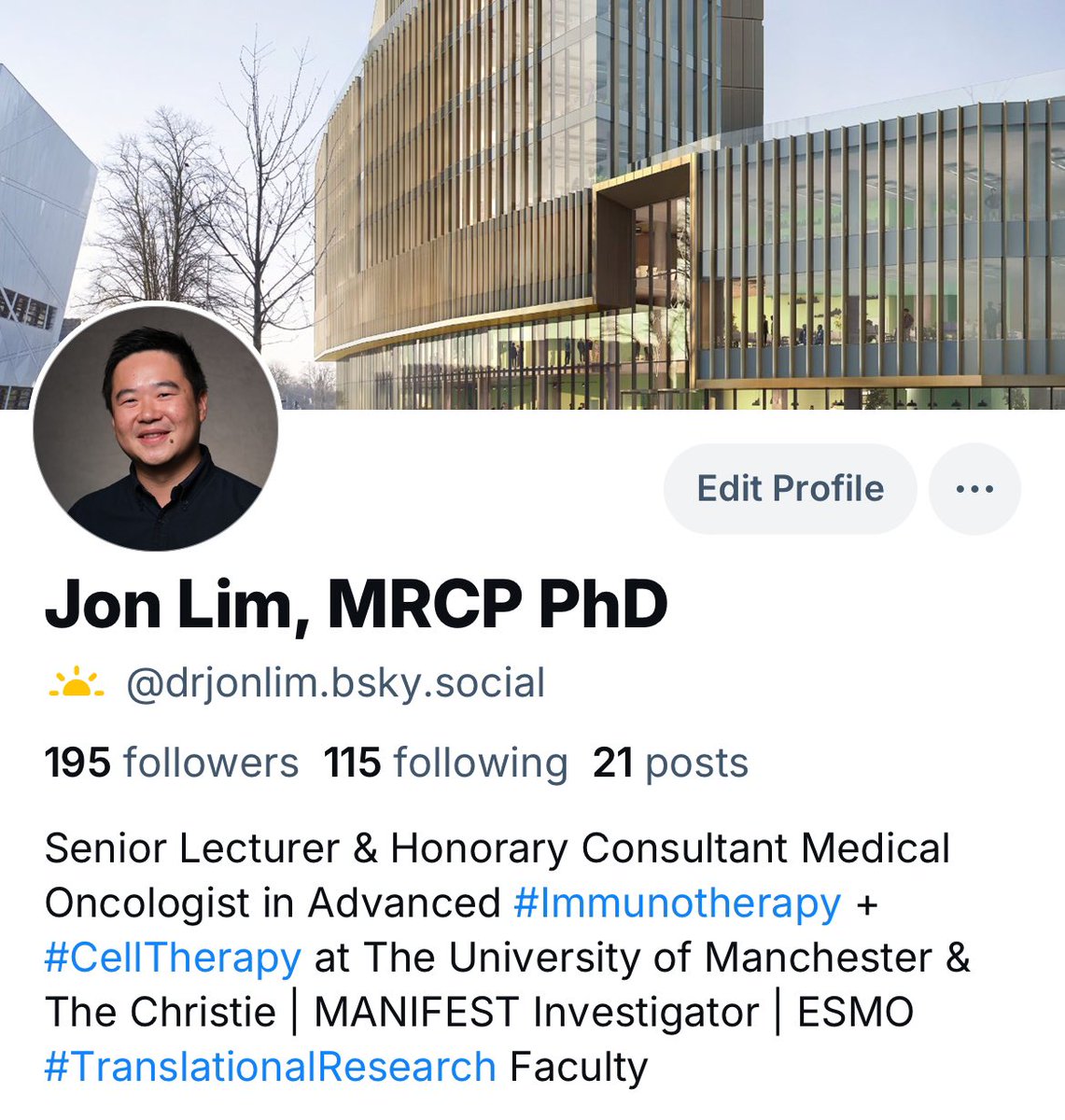 DrJonLim's tweet image. Hello friends 👋! I’ll be increasingly posting in the other place 🦋. Hoping for more enjoyable academic/scientific interactions (looks like it already!).
You can find me there with the same handle @DrJonLim.