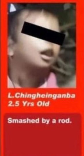 ‼️KUKIS ARE BABY KILLERS ‼️ The second photo has surfaced online—2-year-old Chingheinganba, following the heartbreaking image of the 60-year-old woman. What harm could this child have possibly done? TOTAL COLLAPSE OF HUMANITY
#KukiBabyKillers 
#Justice4MeiteiHostages