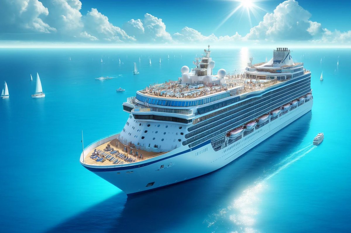 PopTingz's tweet image. A cruise line  is currently offering a 4-year trip for Americans who want to skip Trump’s second term.