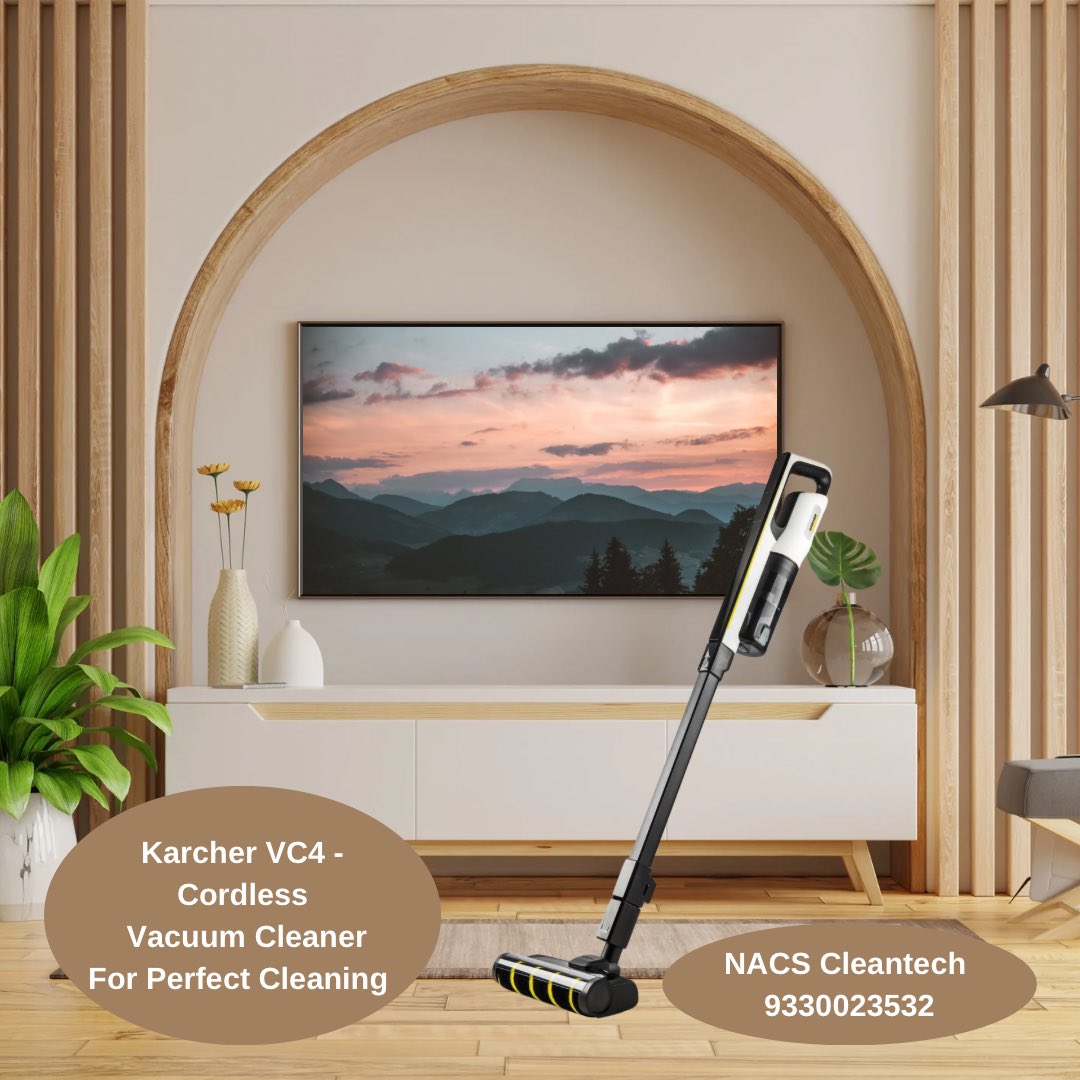 newagecleaning's tweet photo. Want most efficient cordless vacuum cleaner with high suction- bring home Karcher VC4 - made in Germany- contact 9330023532 for details https://t.co/PkLsemlKPt