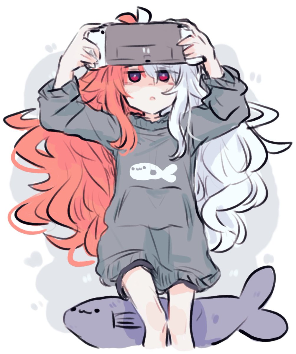 「」|菓しおりのイラスト