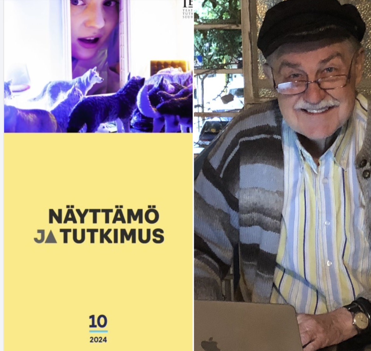Teatterintutkimuksen seuran lehti on ilmestynyt. Siinä on juttu tutkimuksestani Oskar Krabben ja Aino Haverisen teatterikiertueesta vv. 1934-1935.
journal.fi/teats/article/…
Mummoni sisko oli nuorena näyttelijänä mukana ja säilytti ainutlaatuisen kuvamateriaalin matkasta.