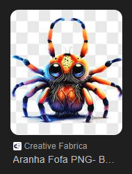 codvox's tweet image. desenho de aranha fofa segundo a IA