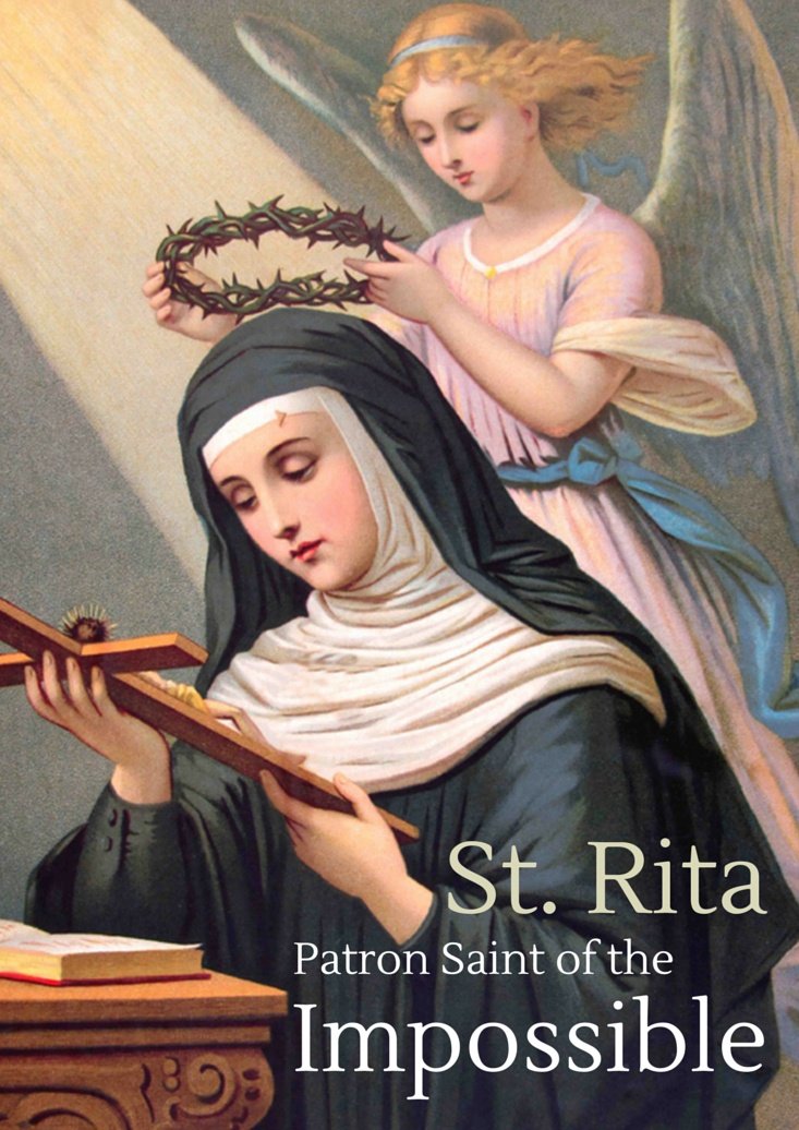 SkyVirginSon's tweet photo. St. Rita of Cascia, St. of the Impossible, Advocate for Us! https://t.co/G0kboc5lBZ