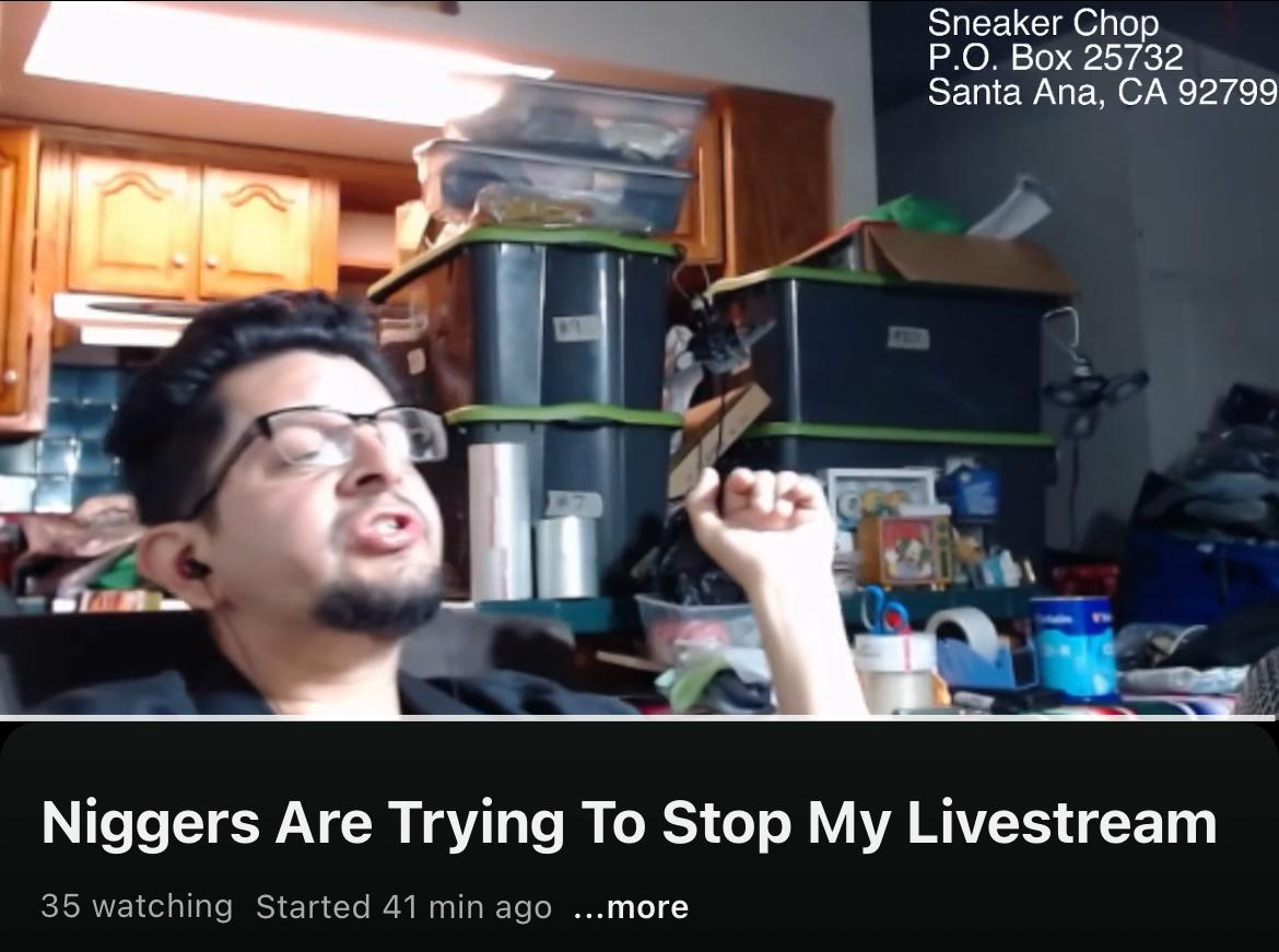 g_arsonist16301's tweet photo. @jointheparti He's been banned on YouTube, Twitch and Kick. Chop is a racist and who likes to talk to underage girls on monkey app https://t.co/HbE0LtY9QE