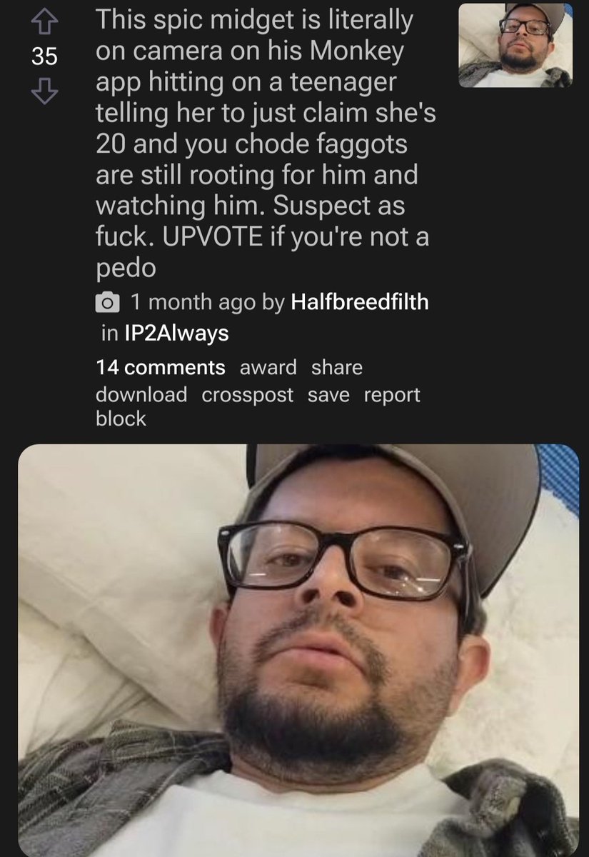 g_arsonist16301's tweet photo. @jointheparti He's been banned on YouTube, Twitch and Kick. Chop is a racist and who likes to talk to underage girls on monkey app https://t.co/HbE0LtY9QE