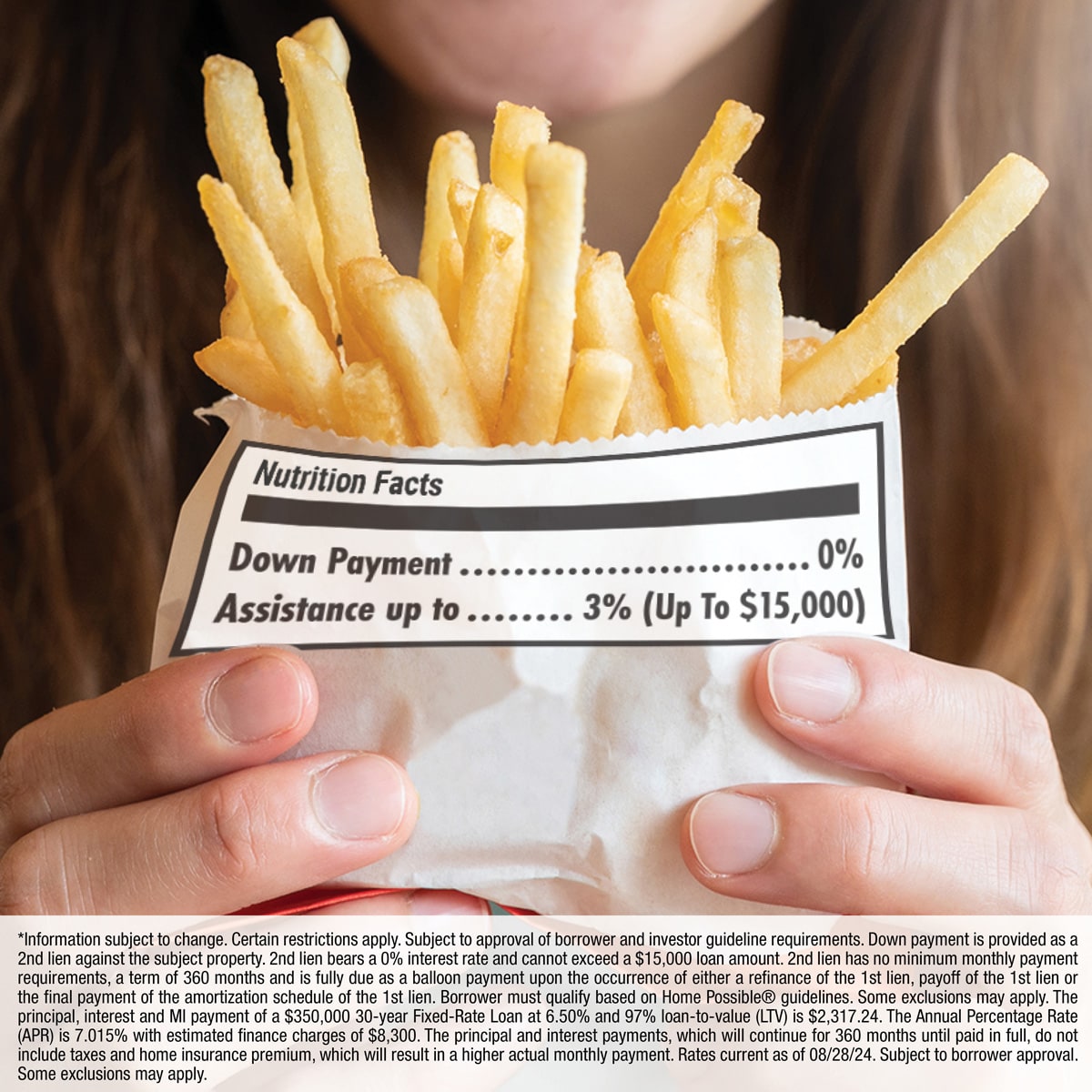 mjmalon's tweet photo. You may have heard of snacks with zero calories, but what about a mortgage with 0% down up front? Call today to see if you qualify. https://t.co/xPHu9pHSGR