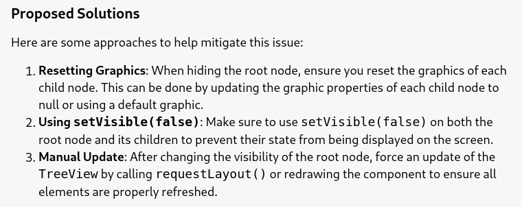 caifyoca's tweet photo. Solving the stuttering issue with the #TreeView component in #JavaFX https://t.co/ofB7S4KazT