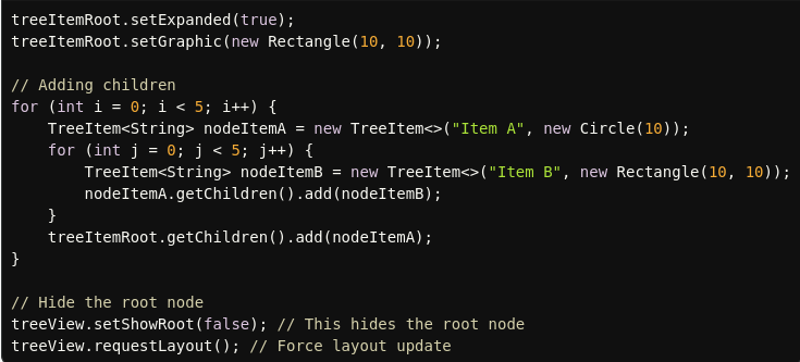 caifyoca's tweet photo. Solving the stuttering issue with the #TreeView component in #JavaFX https://t.co/ofB7S4KazT
