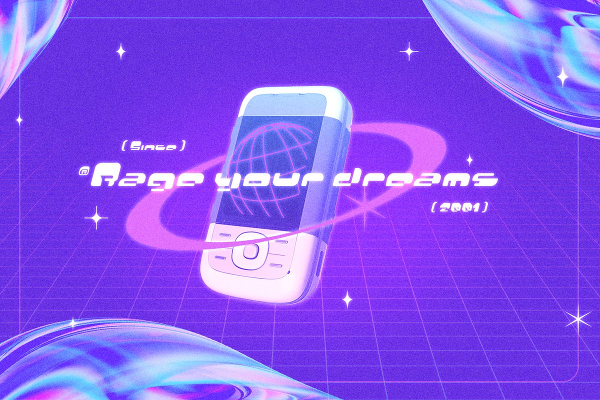 tkzgraphic's tweet photo. Start Dash Y2K font is a perfect addition to express your digital nostalgia with bold colors and shiny materials

Checkout Start Dash – https://t.co/bjdrYHDtUD

#Type #TypeDesign #Font #FreeFont #Y2K https://t.co/W4E1VT8jOs