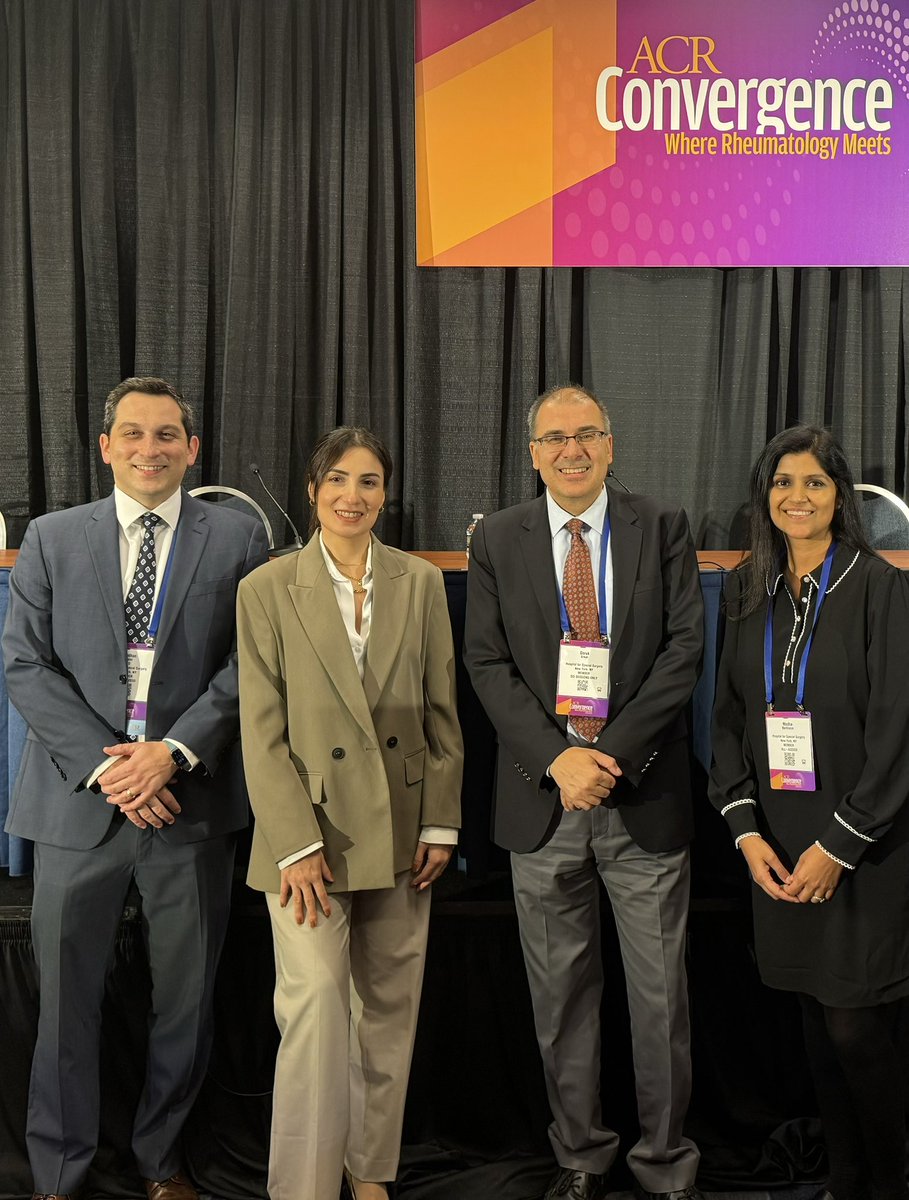 Medha Barbhaiya (@mbarbhaiya) on Twitter photo What a great time with current and former <a href="/HSpecialSurgery/">Hospital for Special Surgery (HSS)</a> #APS researchers! Congrats to all on the excellent APS presentations at #ACR2024! <a href="/DorukErkanMD/">Doruk Erkan</a> <a href="/gkrouzman/">Elena Gkrouzman</a> What a great time with current and former <a href="/HSpecialSurgery/">Hospital for Special Surgery (HSS)</a> #APS researchers! Congrats to all on the excellent APS presentations at #ACR2024! <a href="/DorukErkanMD/">Doruk Erkan</a> <a href="/gkrouzman/">Elena Gkrouzman</a>