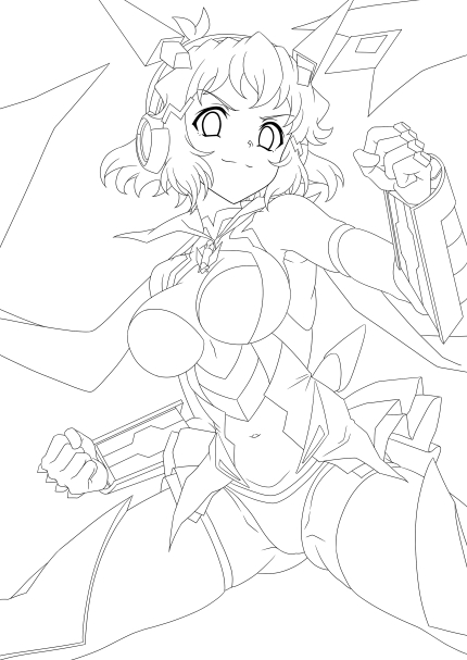 2億年ぶりにまともな絵を描いてる気がする。設定資料見ながらでもギアの形が良くわからんのでバチクソ時間かかってる。ぜんぜん省エネじゃなかった。 