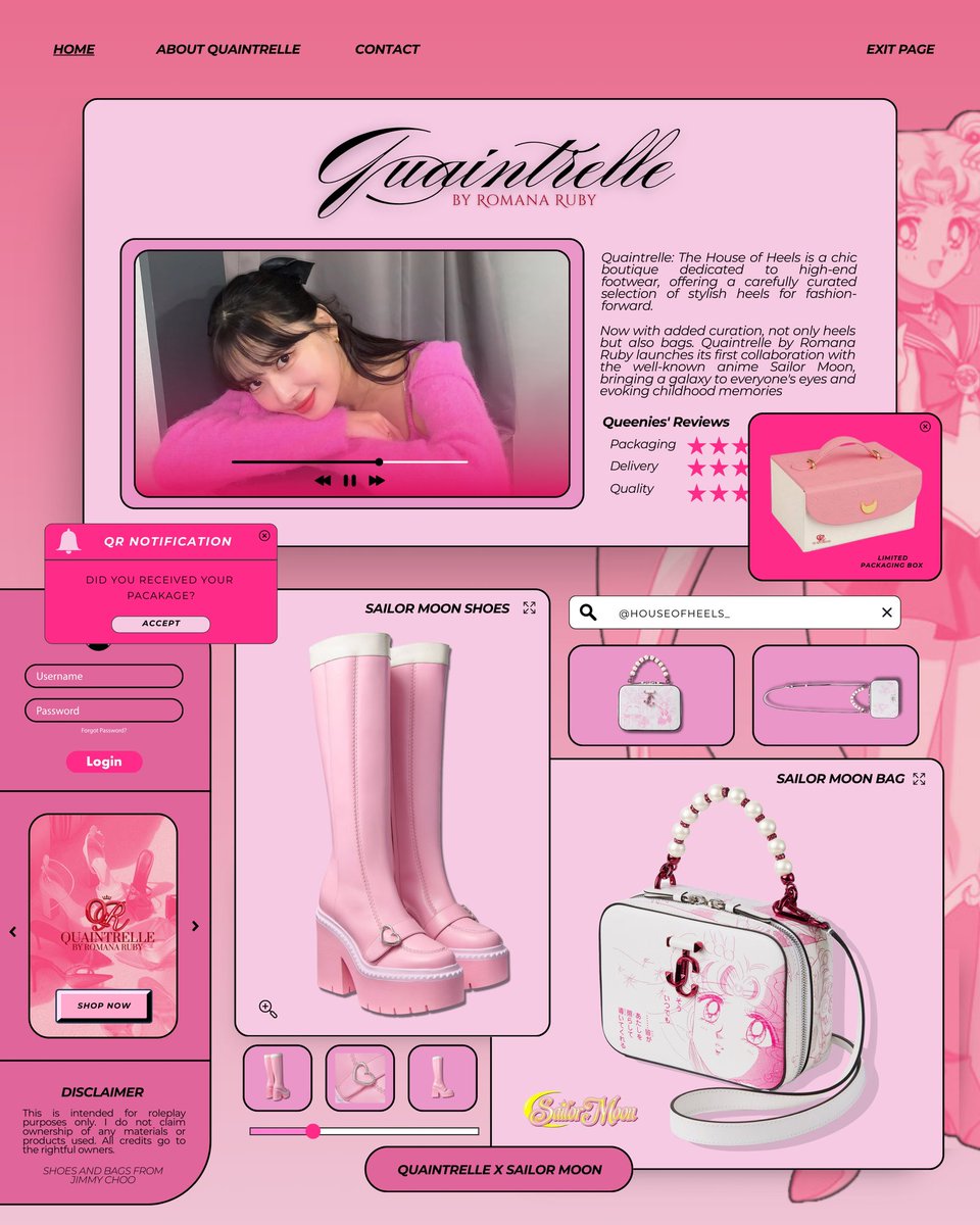 ⠀⠀⠀⠀
⠀           — 💌 PR PACKAGE ♡
channeling my inner sailormoon with these stunning heels and bags! i am now fully equipped and ready to take on the challenges of life ( a.k.a the corporate world ) 😆 these are sooo pretty! can't wait to style them!ᅠ 
ᅠ  ᅠ