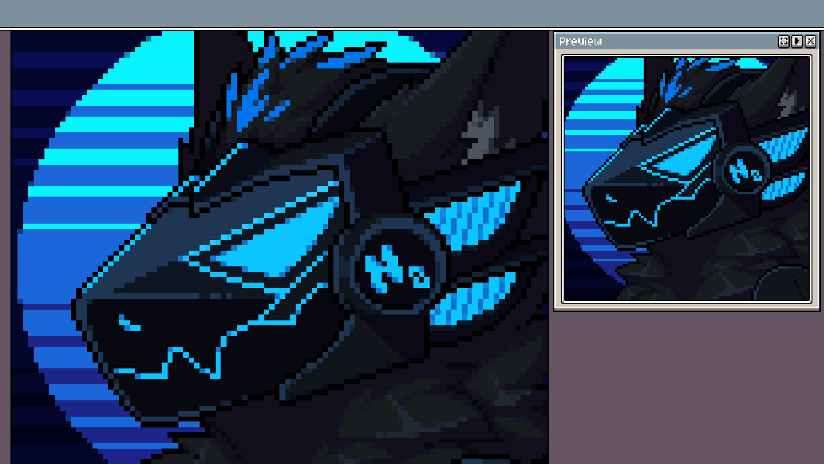Sneak peek wip of the last commission from last month