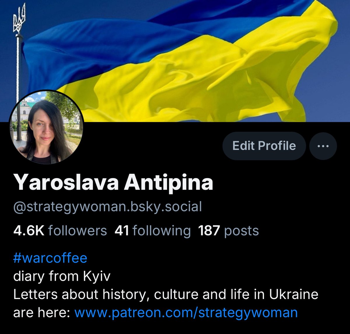 strategywoman's tweet image. I will decide where to stay until the end of this month. I am only a human and have a life to live.

Meanwhile, you can join me at the other place.
I need to choose where my words will be most helpful for my dear girl, Ukraine.